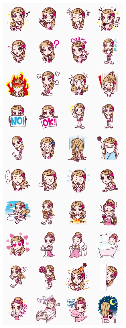 ayupan (ayumi hamasaki) WhatsApp Sticker PNG