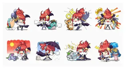 LINE WIND runner WhatsApp Sticker GIF-999