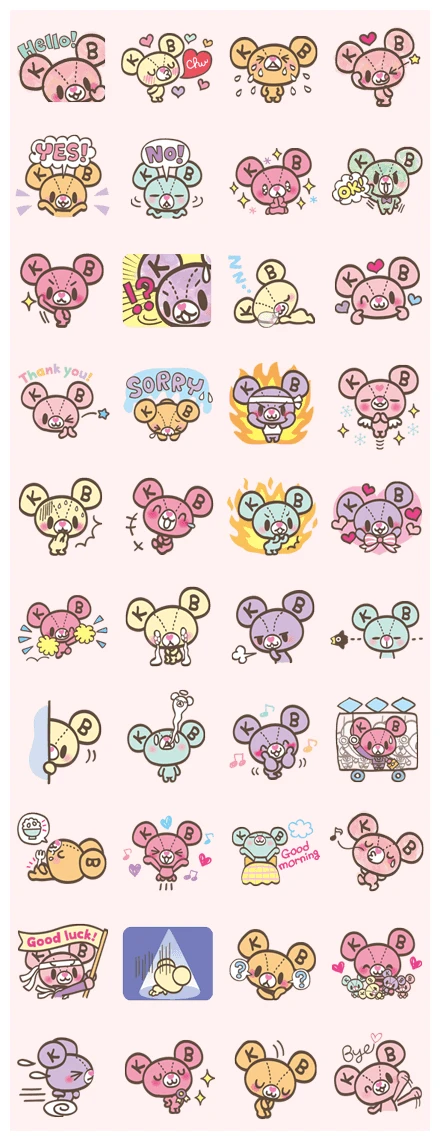 DREAMTALE KUBEAR WhatsApp Sticker PNG