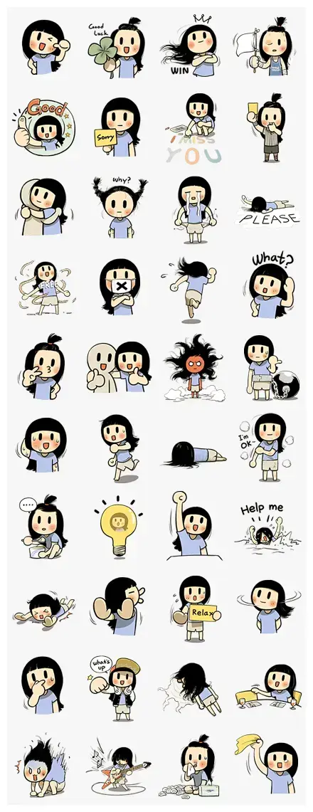 Smile Brush 2 WhatsApp Sticker GIF-1665