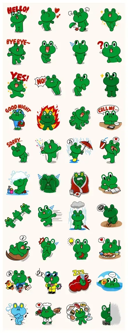 Набор стикеров «Леонард» (Приз) WhatsApp Sticker PNG