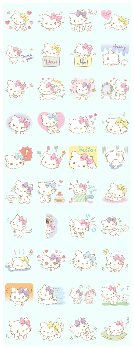 Charmmykitty WhatsApp Sticker PNG