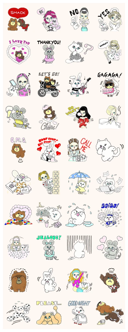 FOXY WhatsApp Sticker PNG