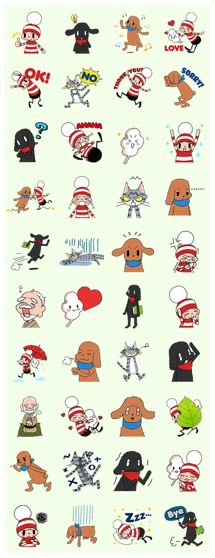 Ochibi WhatsApp Sticker PNG