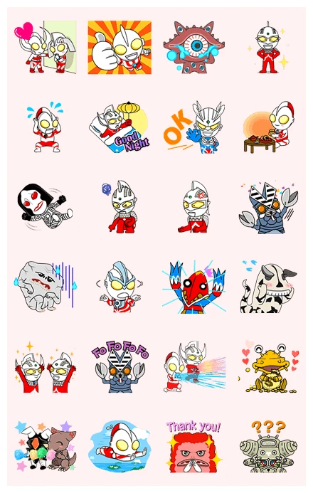 ULTRAMAN Animated Stickers WhatsApp Sticker PNG