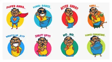 Aiyer Anna WhatsApp Sticker GIF