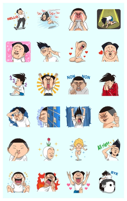 Moving Ike! Inachu Takkyu-bu Stickers WhatsApp Sticker PNG