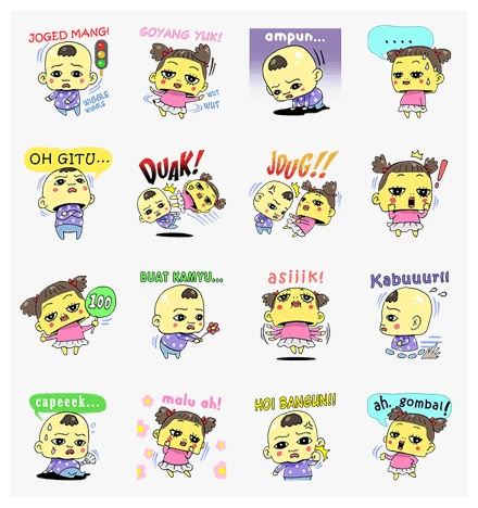 Si Onjal: The Street Doll
WhatsApp Sticker PNG