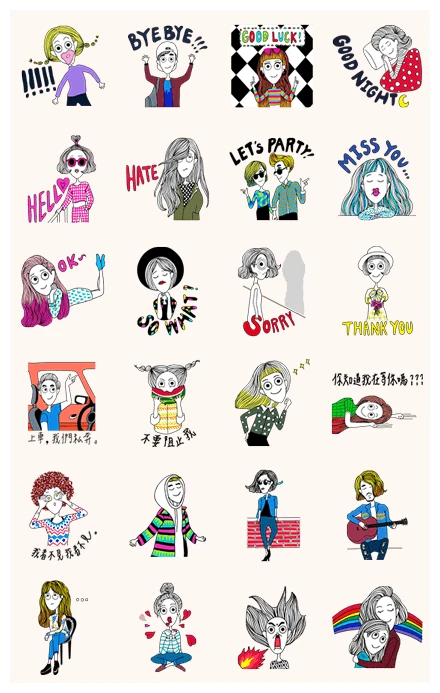 Dorothy in Motion WhatsApp Sticker PNG