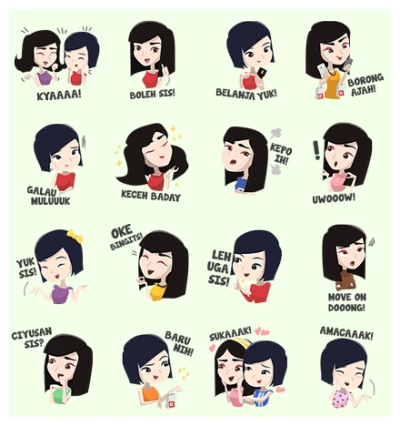Sale Stock Indonesia WhatsApp Sticker PNG