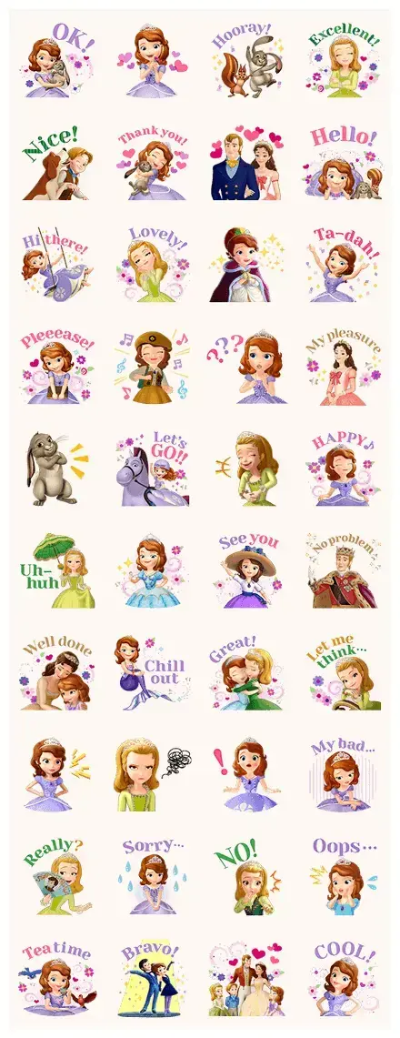 Sofia the First WhatsApp Sticker GIF-7841