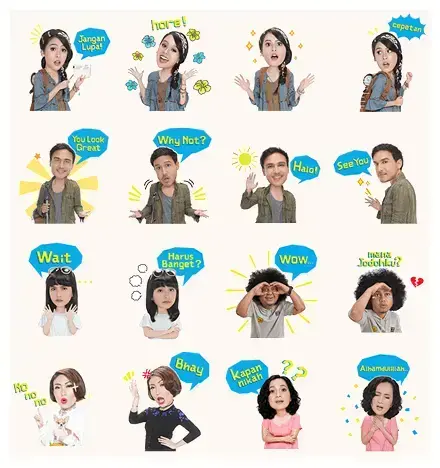Trinity, the Nekad Traveler WhatsApp Sticker GIF