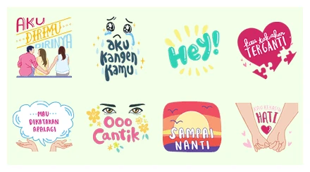 Kahitna: Cerita Cinta Music Stickers WhatsApp Sticker PNG