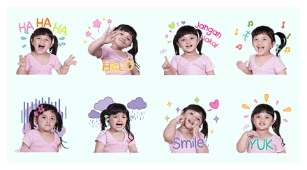 Acio: The Baby Doll WhatsApp Sticker PNG