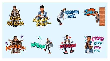 Young Lex WhatsApp Sticker PNG