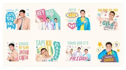 RAN For Your Life: Music Stickers WhatsApp Sticker PNG