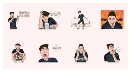 Awkward Boy: Special Ramadan Cuy! WhatsApp Sticker GIF