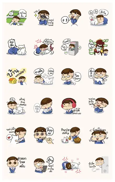 HuaKala & Tartar WhatsApp Sticker PNG