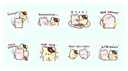 Sweet House: Lovely Ramadan WhatsApp Sticker GIF
