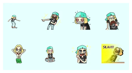 Young Karyo: The Cool Guy WhatsApp Sticker PNG