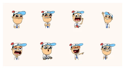 Dalang Pelo: Back to School WhatsApp Sticker PNG