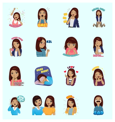 VIRA: Not an Ordinary Virtual Assistant! WhatsApp Sticker PNG