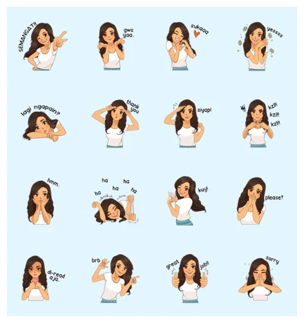 Cinta (BNI Cinta) WhatsApp Sticker PNG