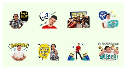 Bang Ijal TV Stickers WhatsApp Sticker PNG