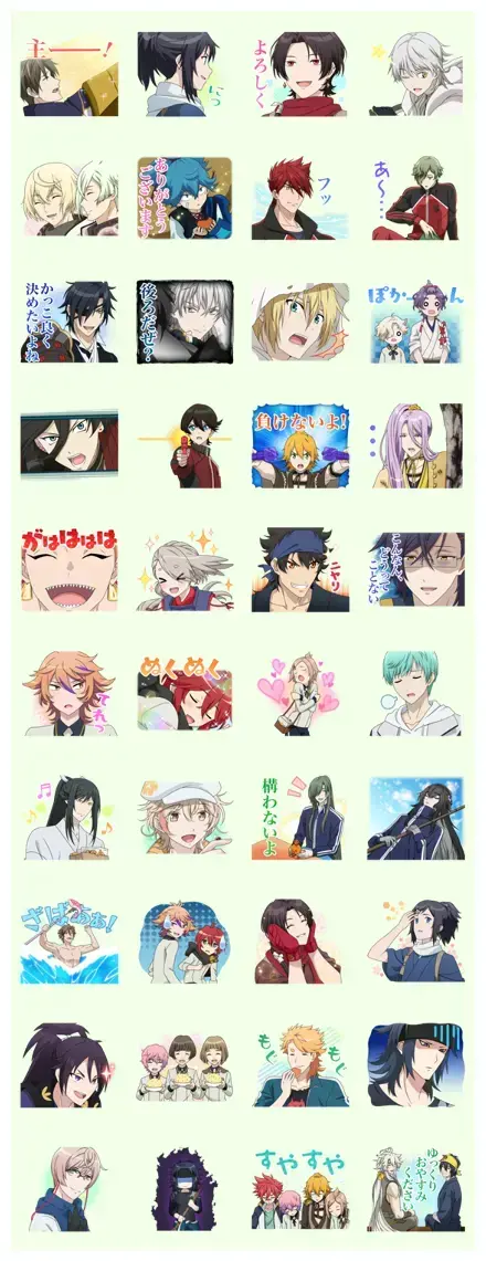 Touken Ranbu: Hanamaru Season 2 - Vol. 3 WhatsApp Sticker GIF-12630