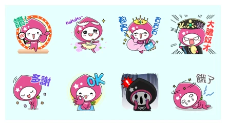 momoco's Life Quotations WhatsApp Sticker PNG
