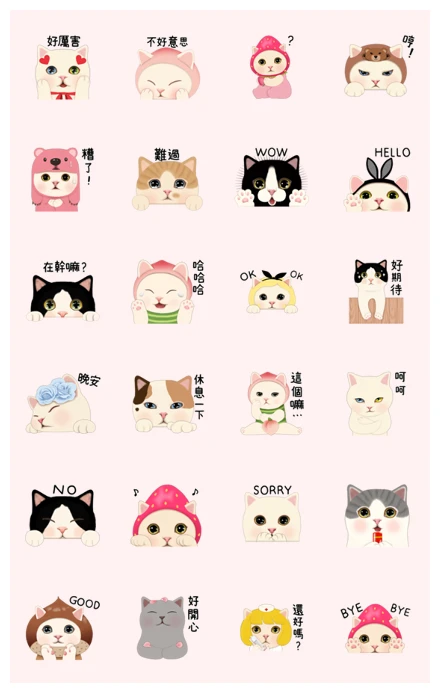 Choo Choo Cat: Look at Me WhatsApp Sticker PNG