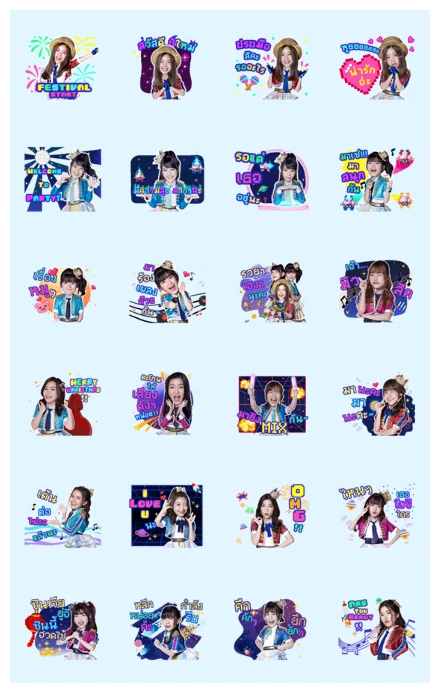 BNK48: BNK Festival WhatsApp Sticker PNG