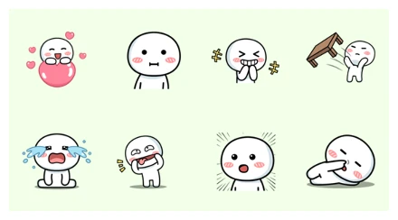 Cute Duduu: Cari Perhatian WhatsApp Sticker PNG