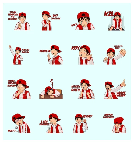 LOOP, Ini Kita! WhatsApp Sticker PNG