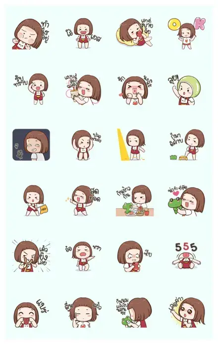 Pompam Animated WhatsApp Sticker PNG