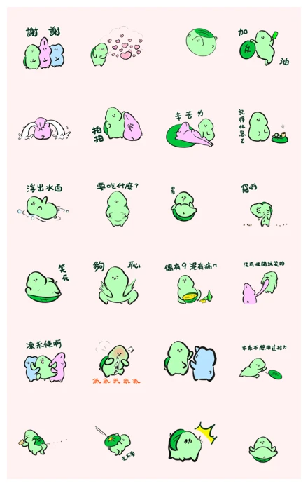 The Neighbor Mr. Wang Chubby Stickers WhatsApp Sticker PNG