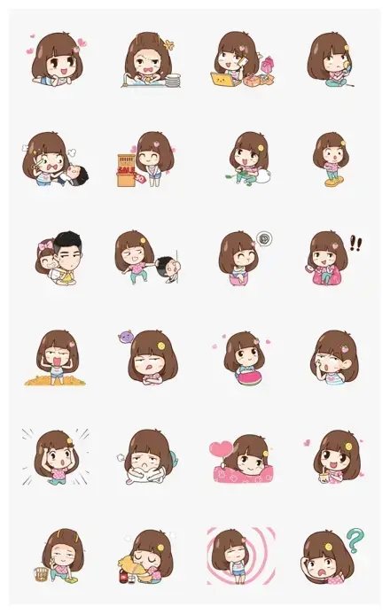 MILIN: Here Is Wife 5 WhatsApp Sticker GIF-15465