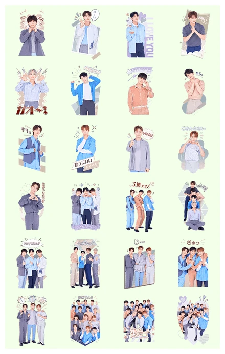 SEVENTEEN Big Voice Stickers WhatsApp Sticker PNG