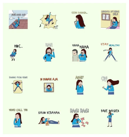 VIRA × Tahilalats WhatsApp Sticker PNG