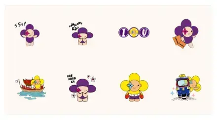 LOUIS VUITTON - VIVIENNE STICKERS WhatsApp Sticker GIF