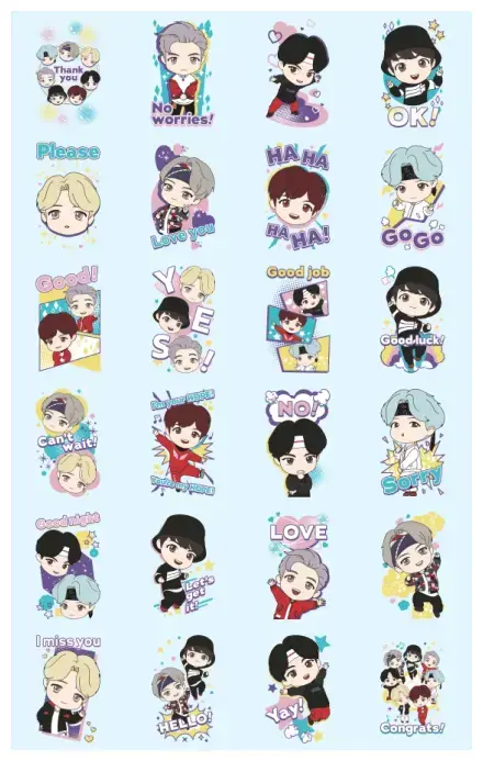 TinyTAN : Magic Door WhatsApp Sticker GIF-18750