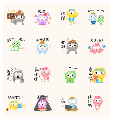 MOFA-BOCA 's Dramatic Daily WhatsApp Sticker PNG