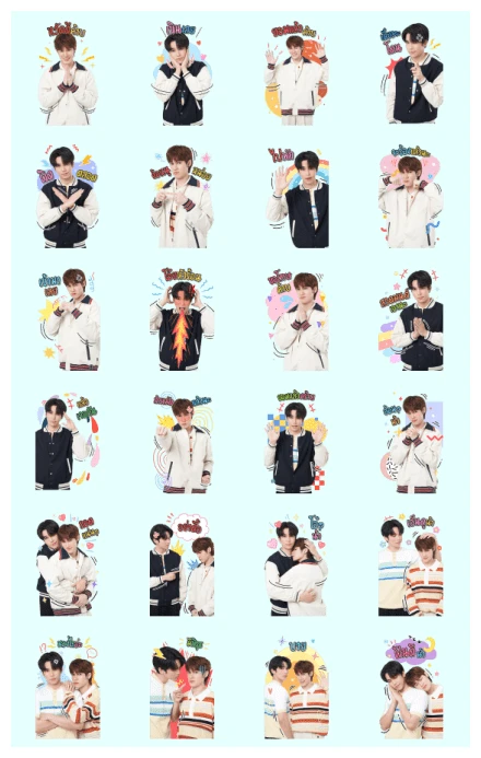 Cutie Pie Series: MaxNat WhatsApp Sticker PNG