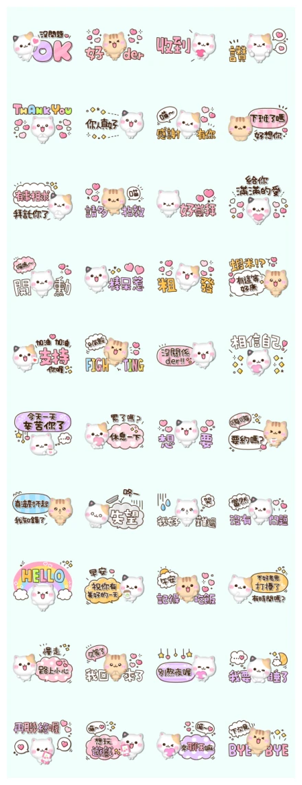 Pukukawa Nekochan WhatsApp Sticker PNG