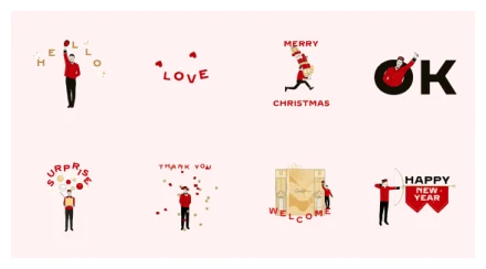 Cartier Theme Stickers WhatsApp Sticker PNG