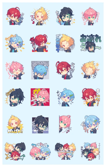 Knight A Debut Voice Stickers WhatsApp Sticker PNG