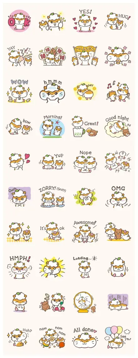 Corocorokuririn WhatsApp Sticker GIF-28396