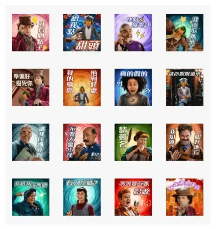 WONKA WhatsApp Sticker GIF