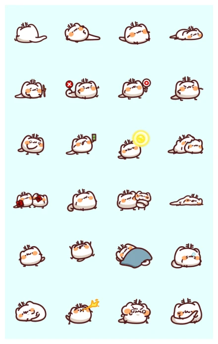 Meow Meow Dragon Monster WhatsApp Sticker PNG