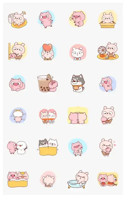 Lengtoo Baby in winter WhatsApp Sticker PNG